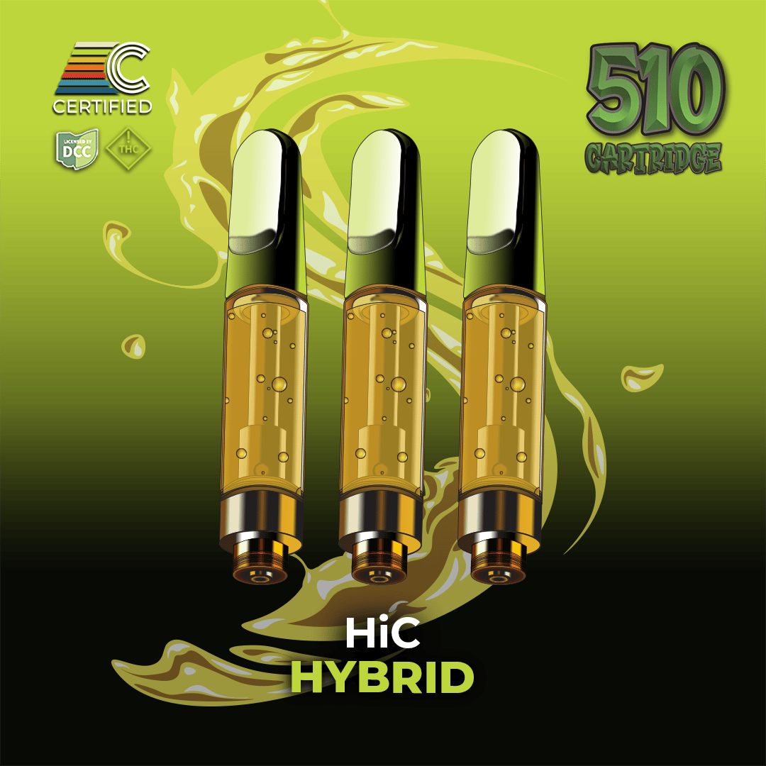 Hi - C - 3g Distillate Cart - Hybrid - 3pk