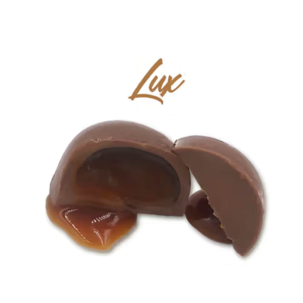 Butter Rum Milk Chocolate Caramel - 100mg Chocolates - 10pk