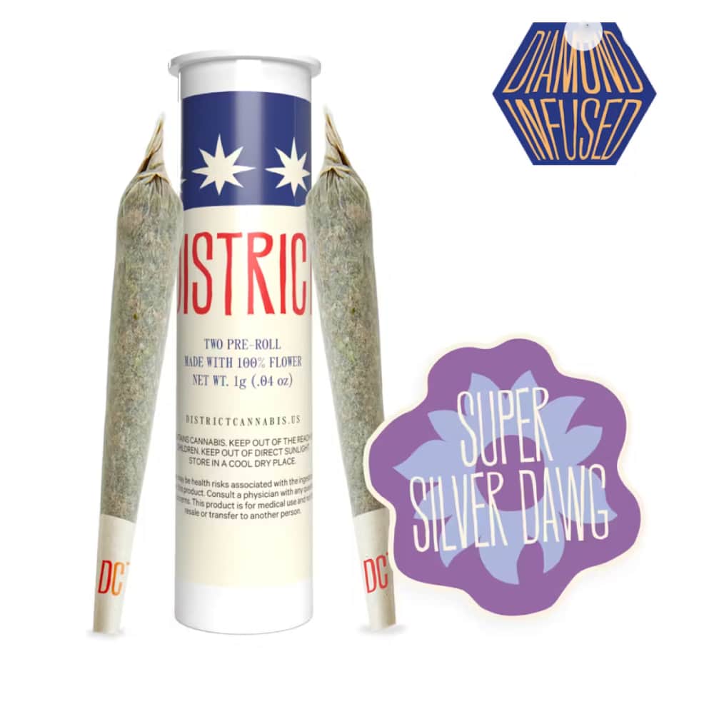 Super Silver Dawg - 0.9g Infused - Sativa - 2pk