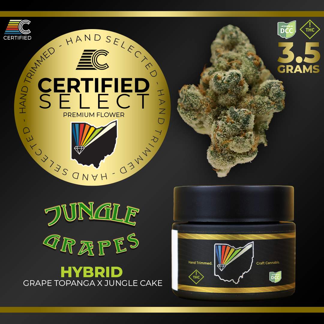 Jungle Grapes - 3.5g Whole Buds - Hybrid