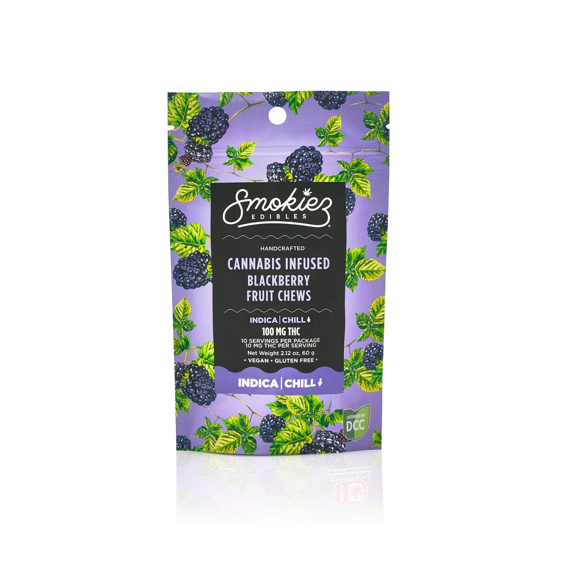 Sweet Blackberry - 100mg Candies - Indica - 10pk