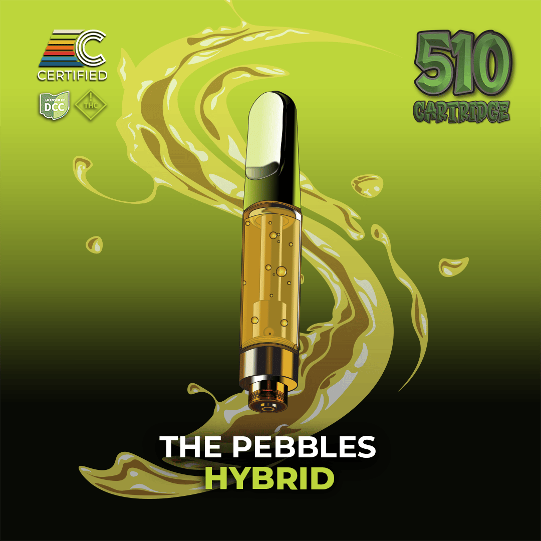 The Pebbles - 1g Distillate Cart - Hybrid