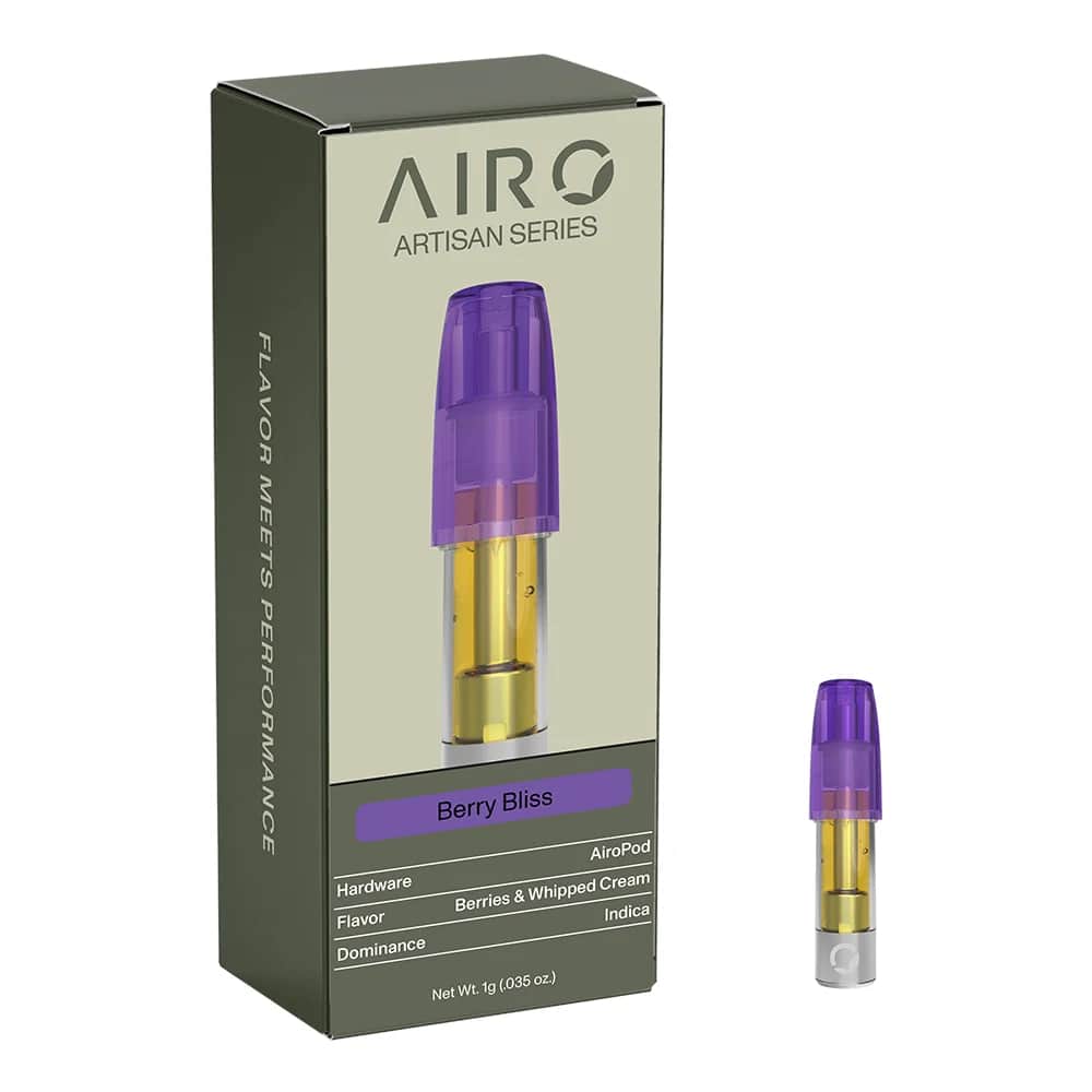 Berry Bliss - 0.5g Distillate Airo Pod - Indica