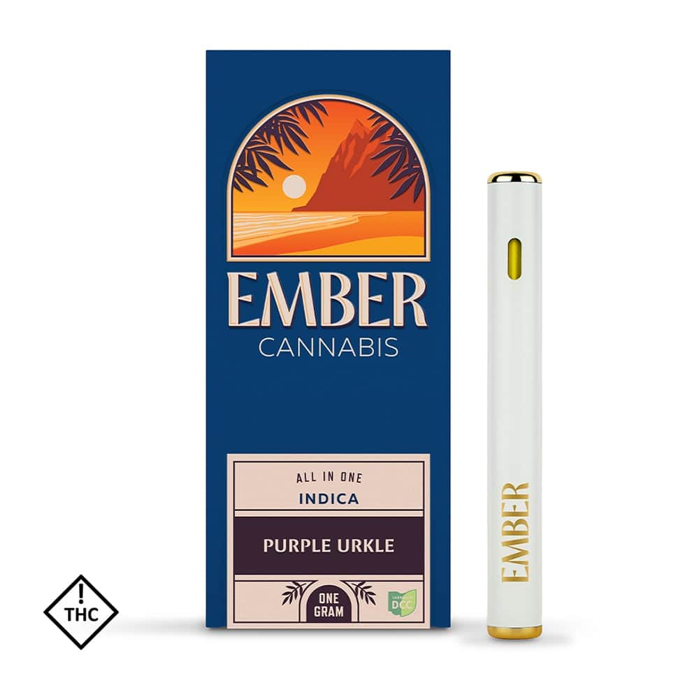 Purple Urkle - 1g Distillate Disposable - Indica