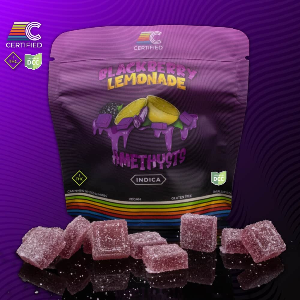 Blackberry Lemonade Amethysts