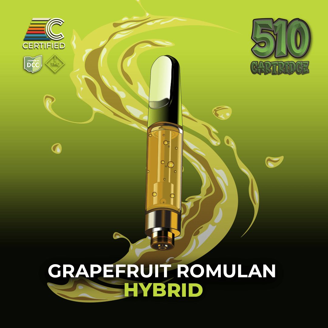 Grapefruit Romulan - 1g Distillate Cart - Hybrid