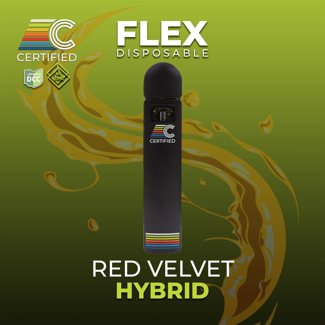 Red Velvet - 1g Distillate Disposable - Hybrid