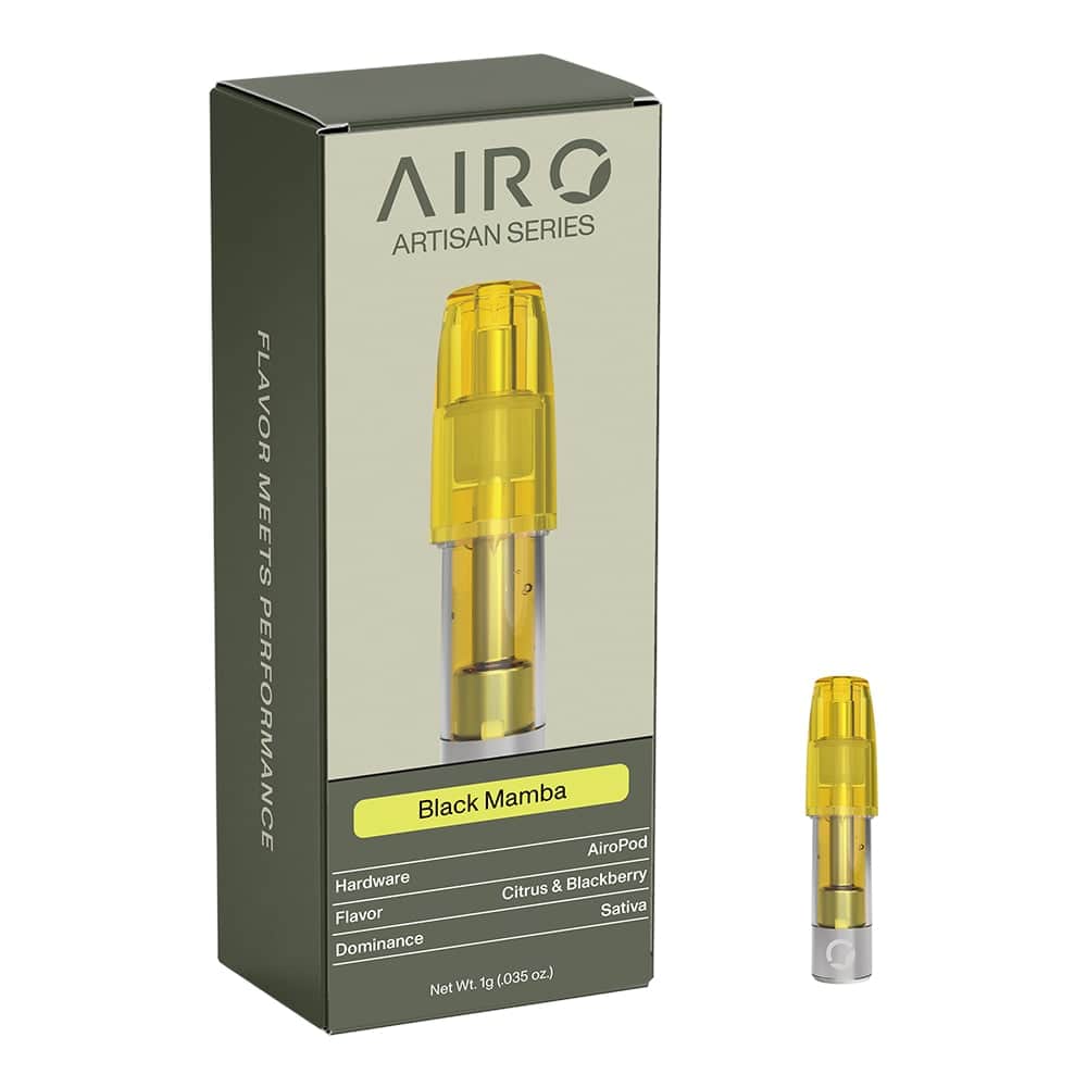 Black Mamba - 0.5g Distillate Airo Pod - Sativa