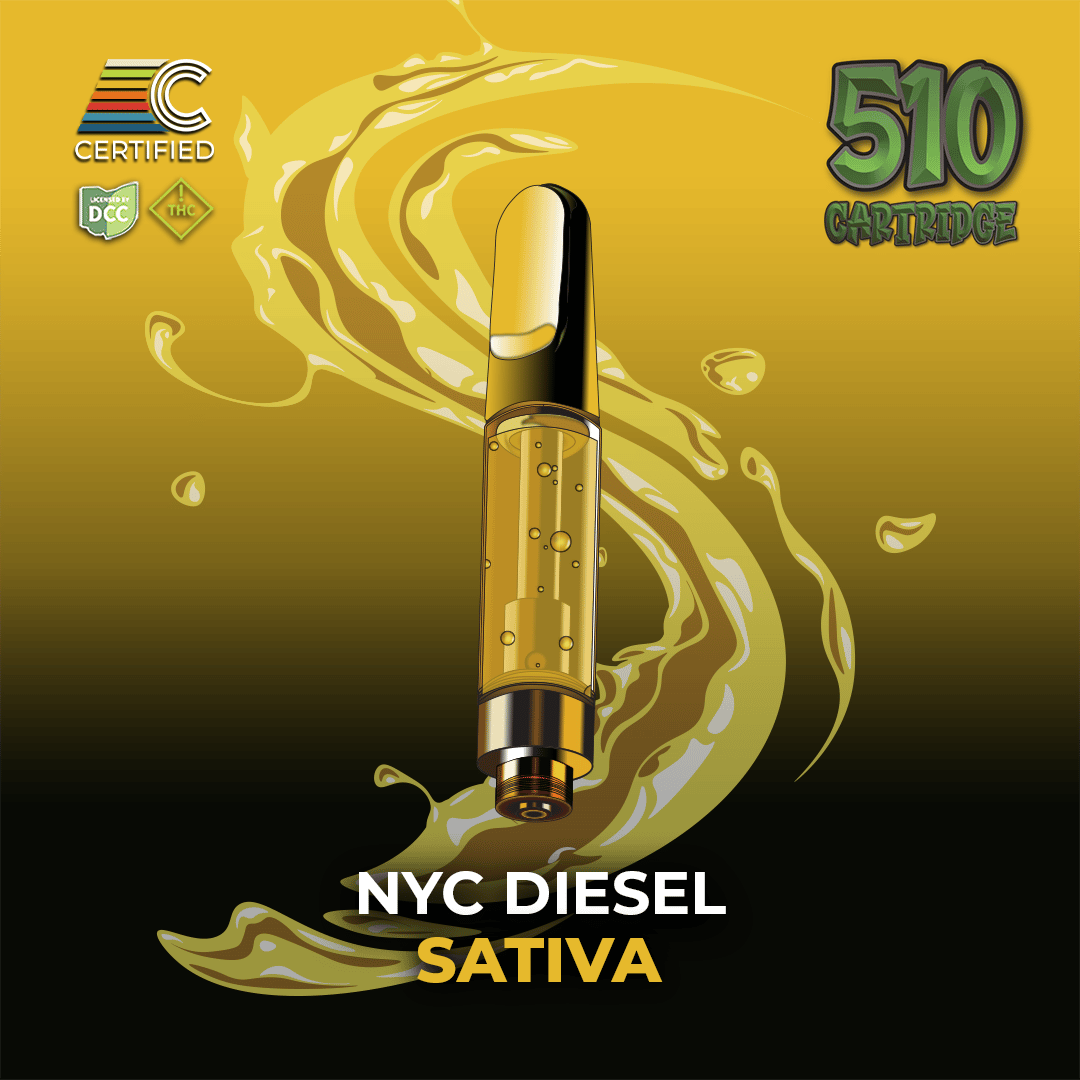 Nyc D - 1g Distillate Cart - Sativa