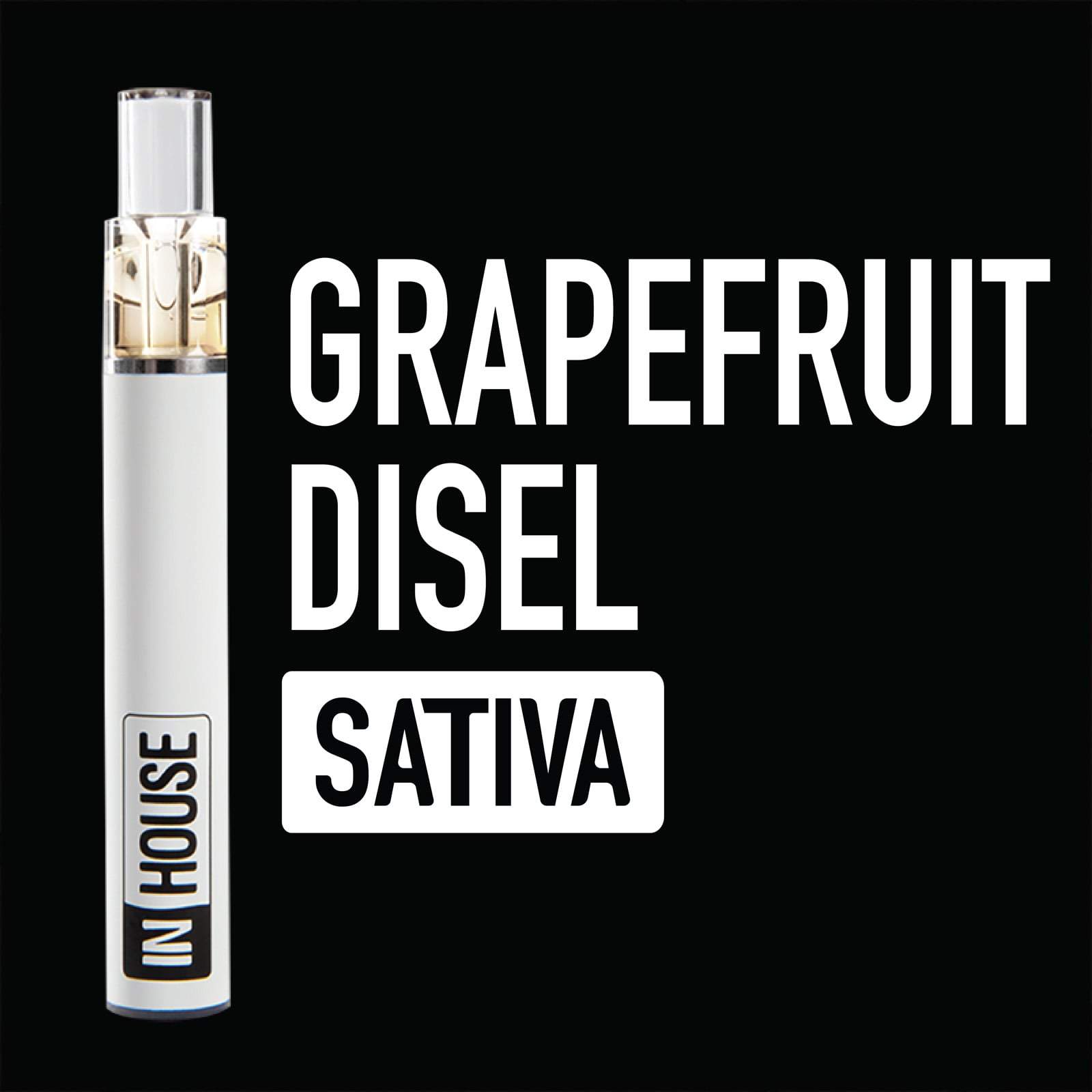 Grapefruit Diesel - 1g Distillate Disposable - Sativa