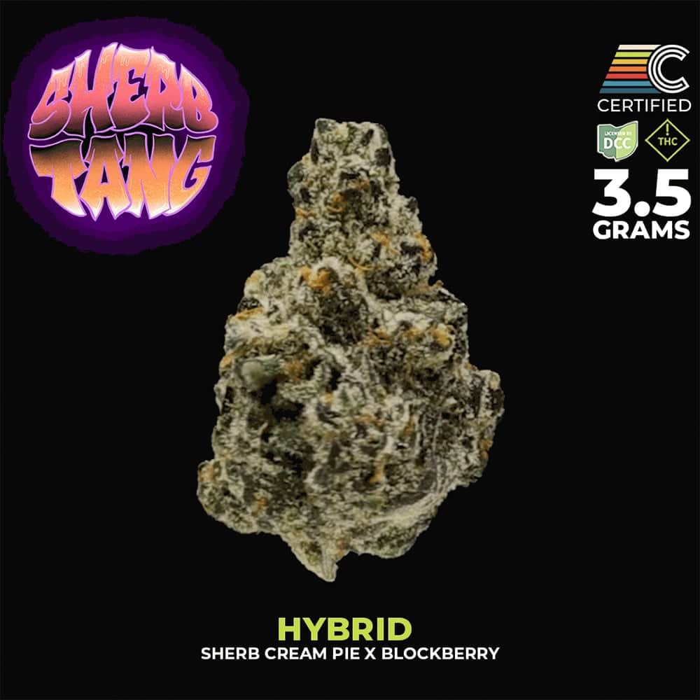 Sherbtang #1 - 3.5g Whole Buds - Hybrid