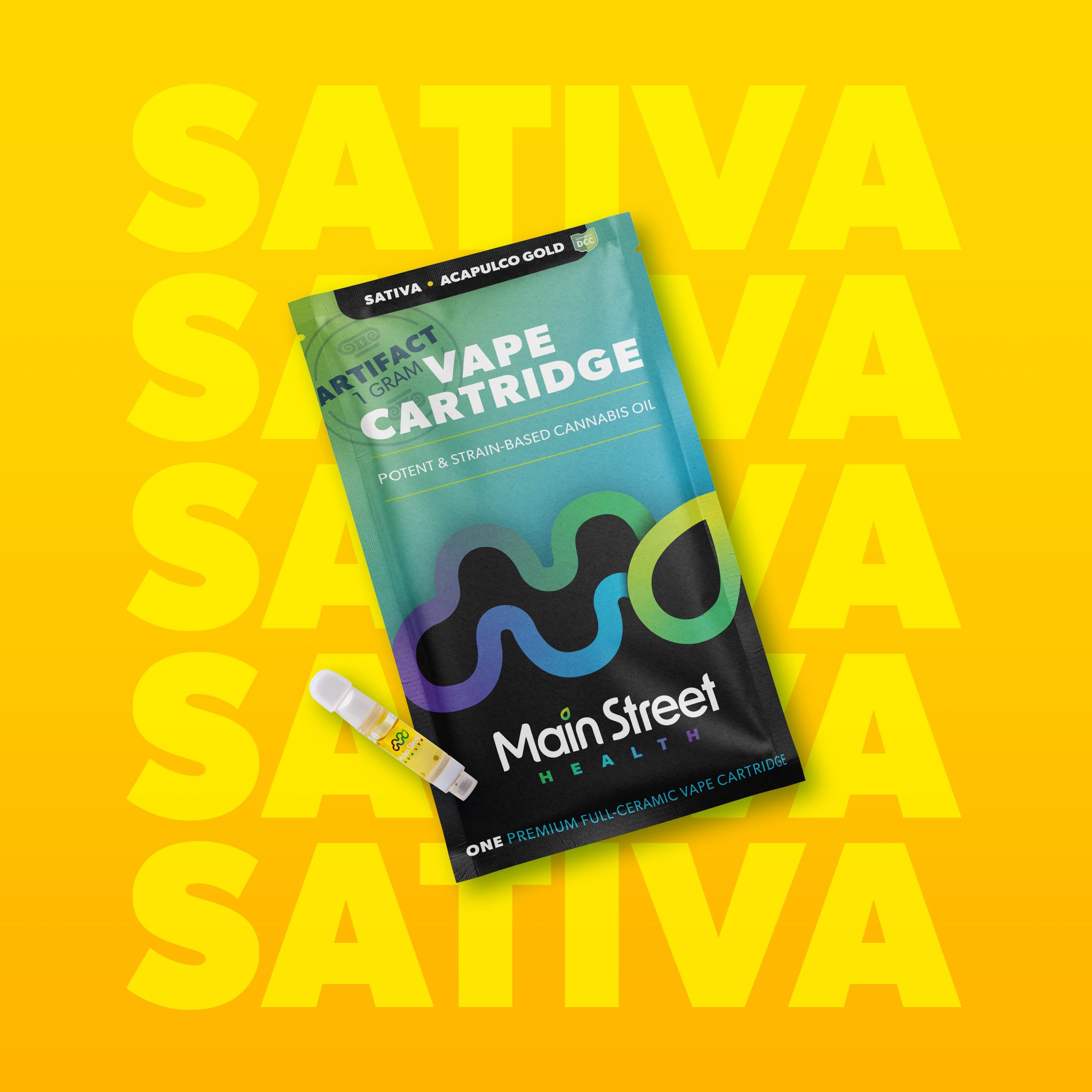 Acapulco Gold - 1g Distillate Cart - Sativa