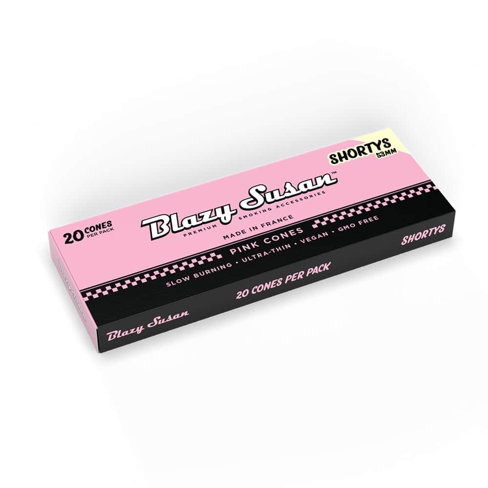 Pink Prerolled Cones 53mm - Cones - 20pk
