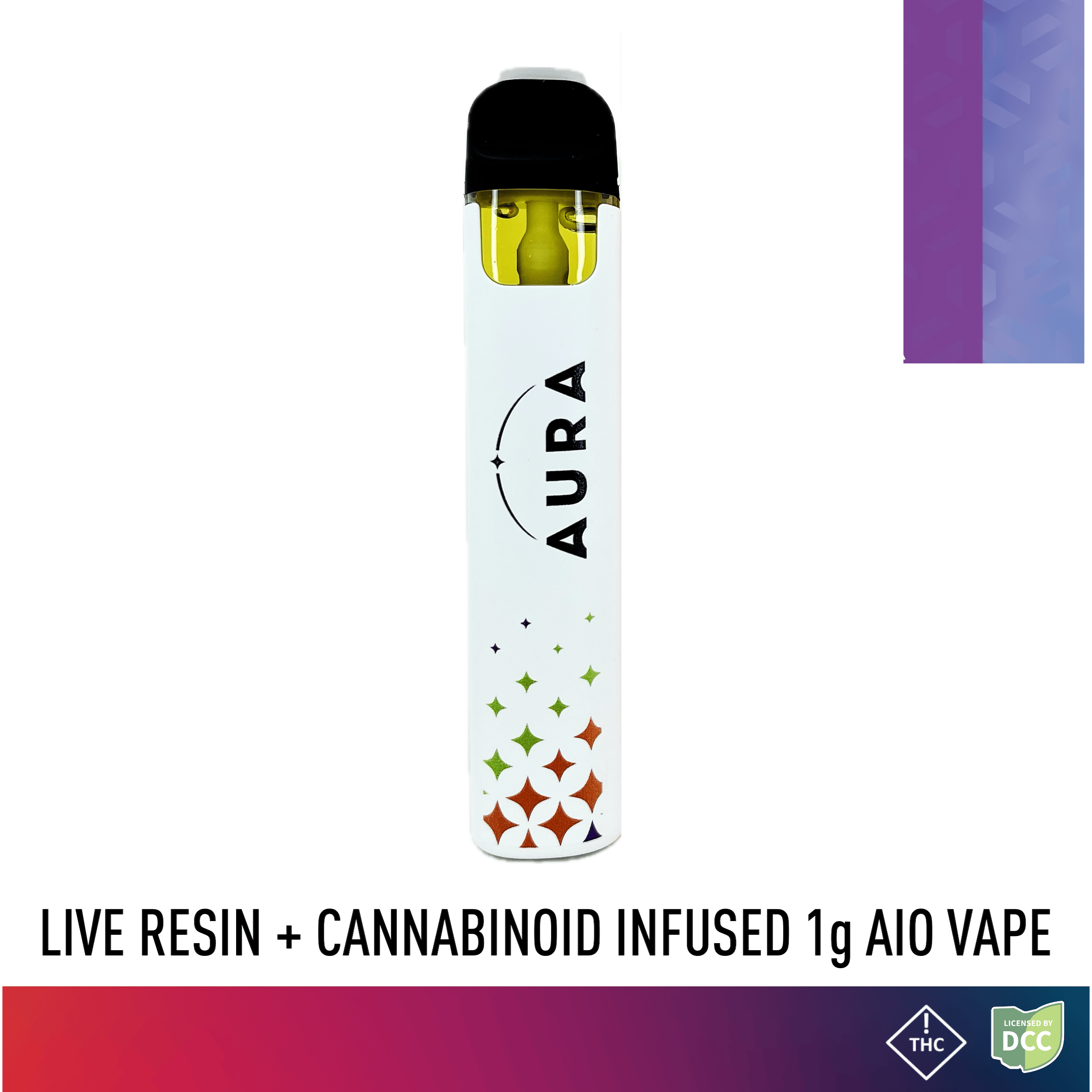 Norther Lights + CBN - 1g Distillate Disposable - Indica