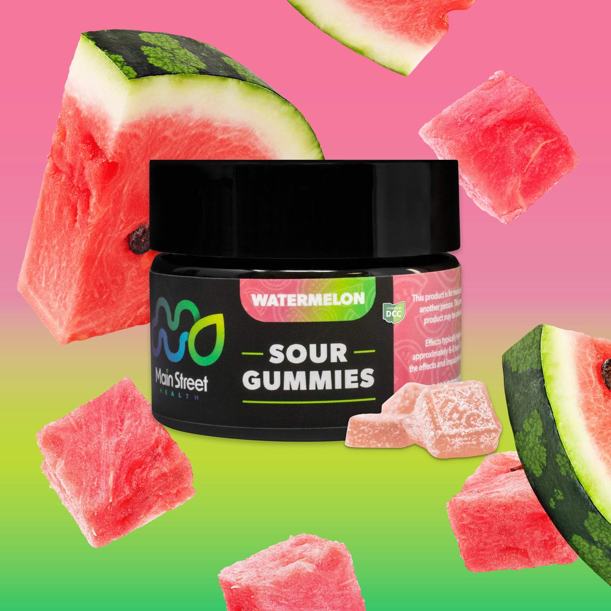 Watermelon - 110mg Candies - 11pk
