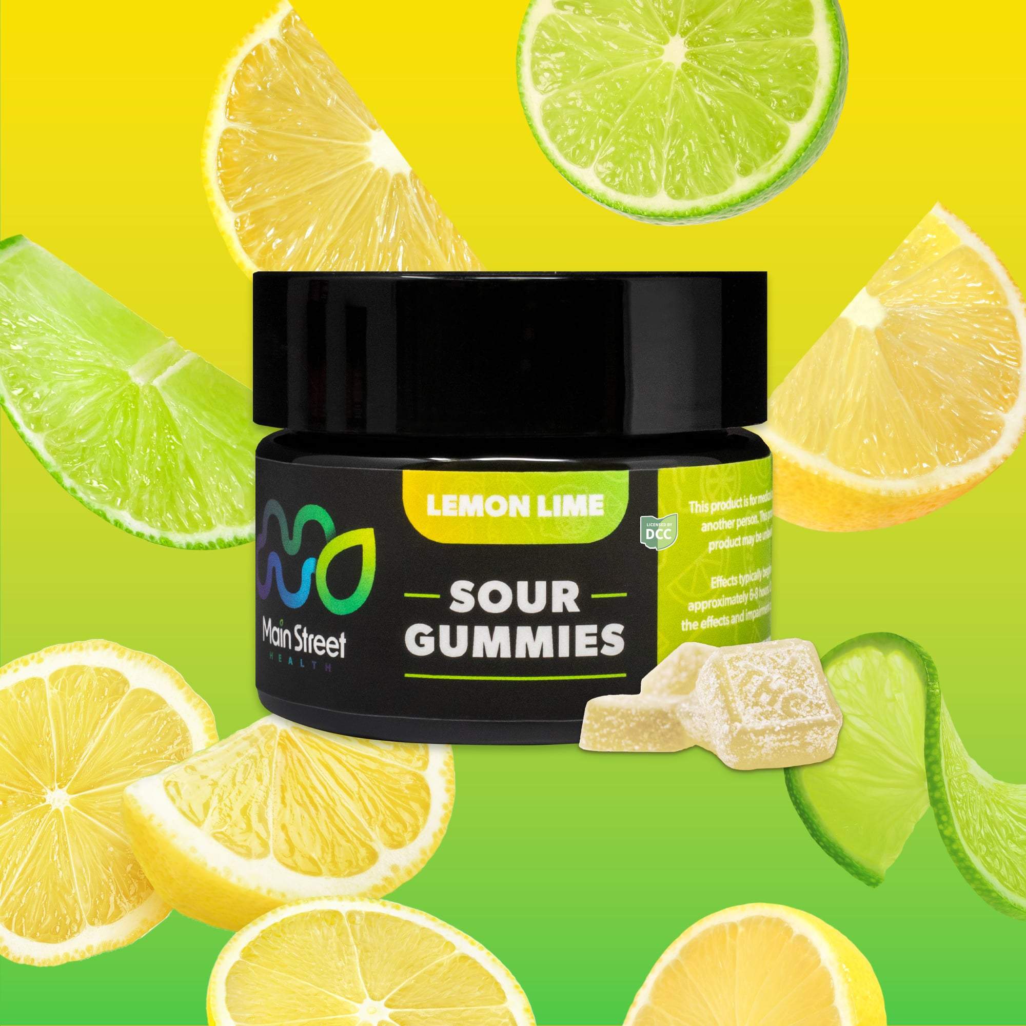 Lemon Lime - 500mg Candies - 11pk