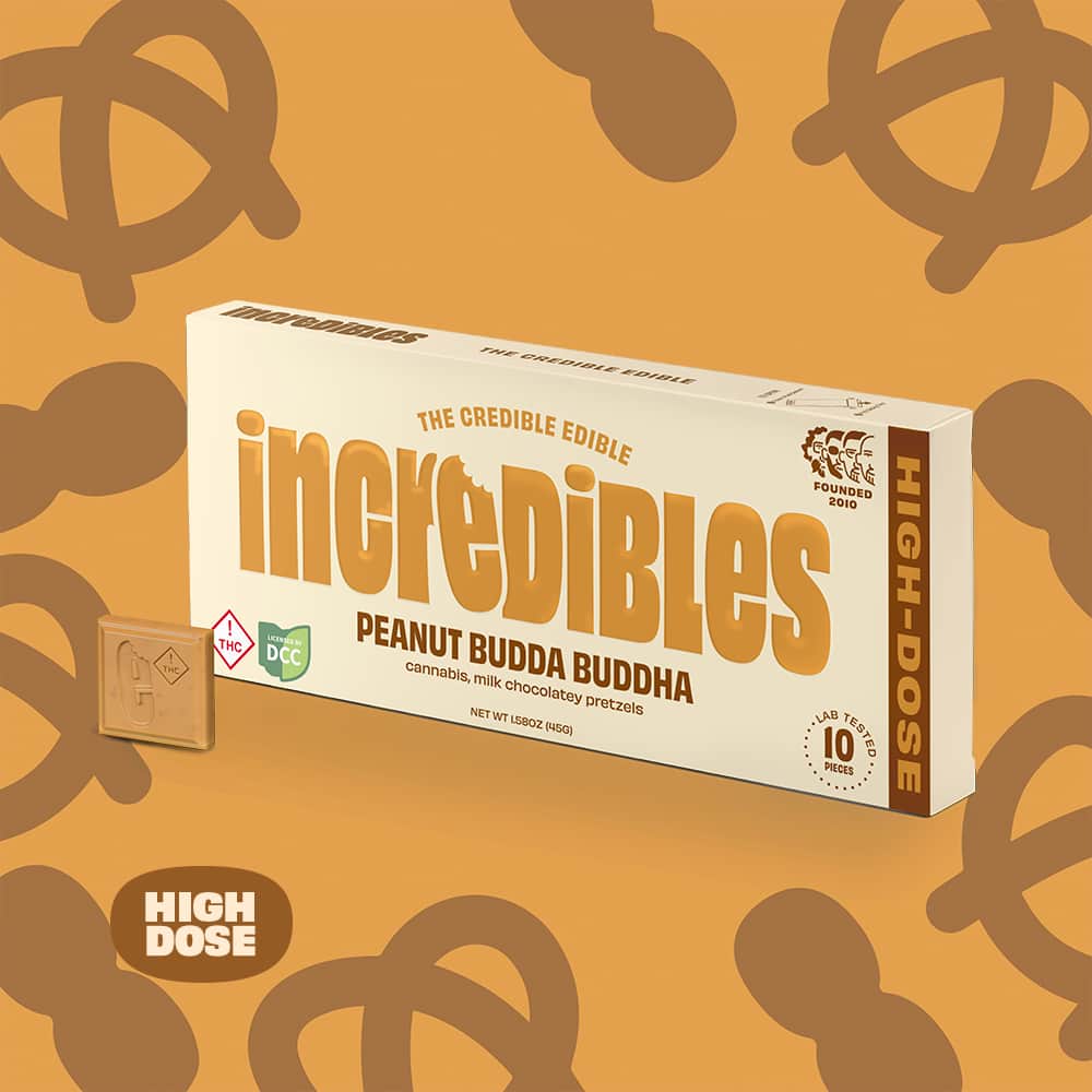 Peanut Budda Buddha - 500mg Chocolates - 10pk