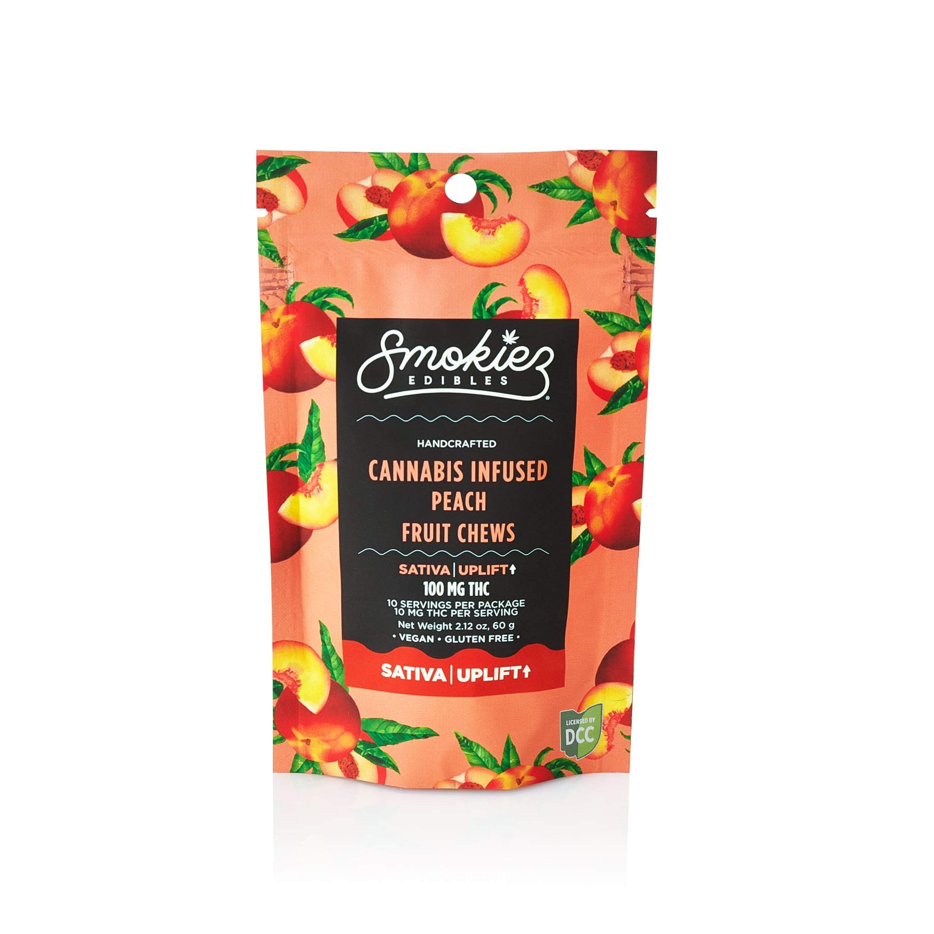 Sweet Peach - 100mg Candies - Sativa - 10pk