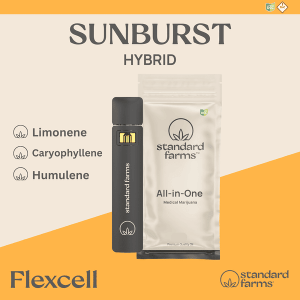 Sunburst - 1g Distillate Disposable - Hybrid