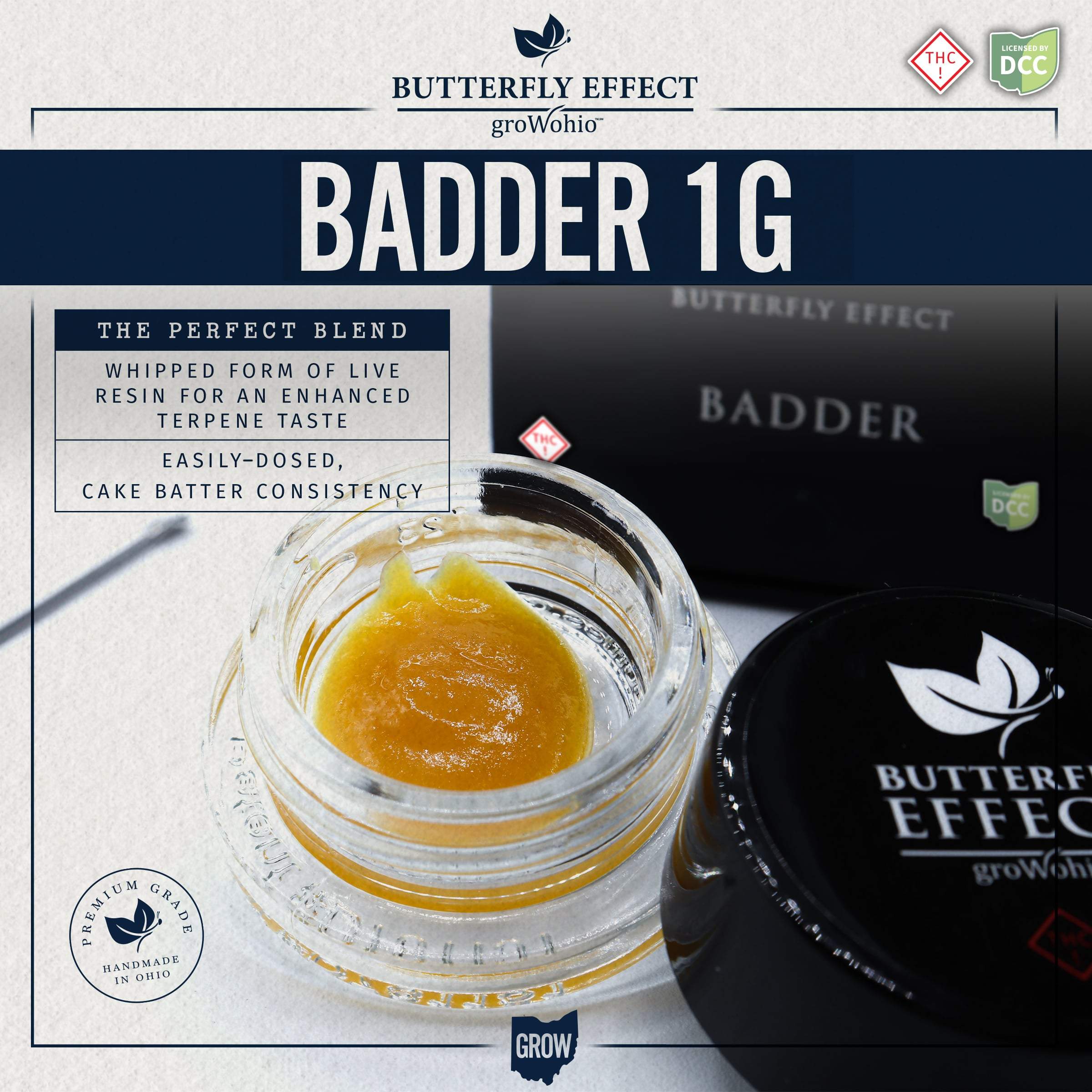 91 Royale - 1g Badder - Sativa