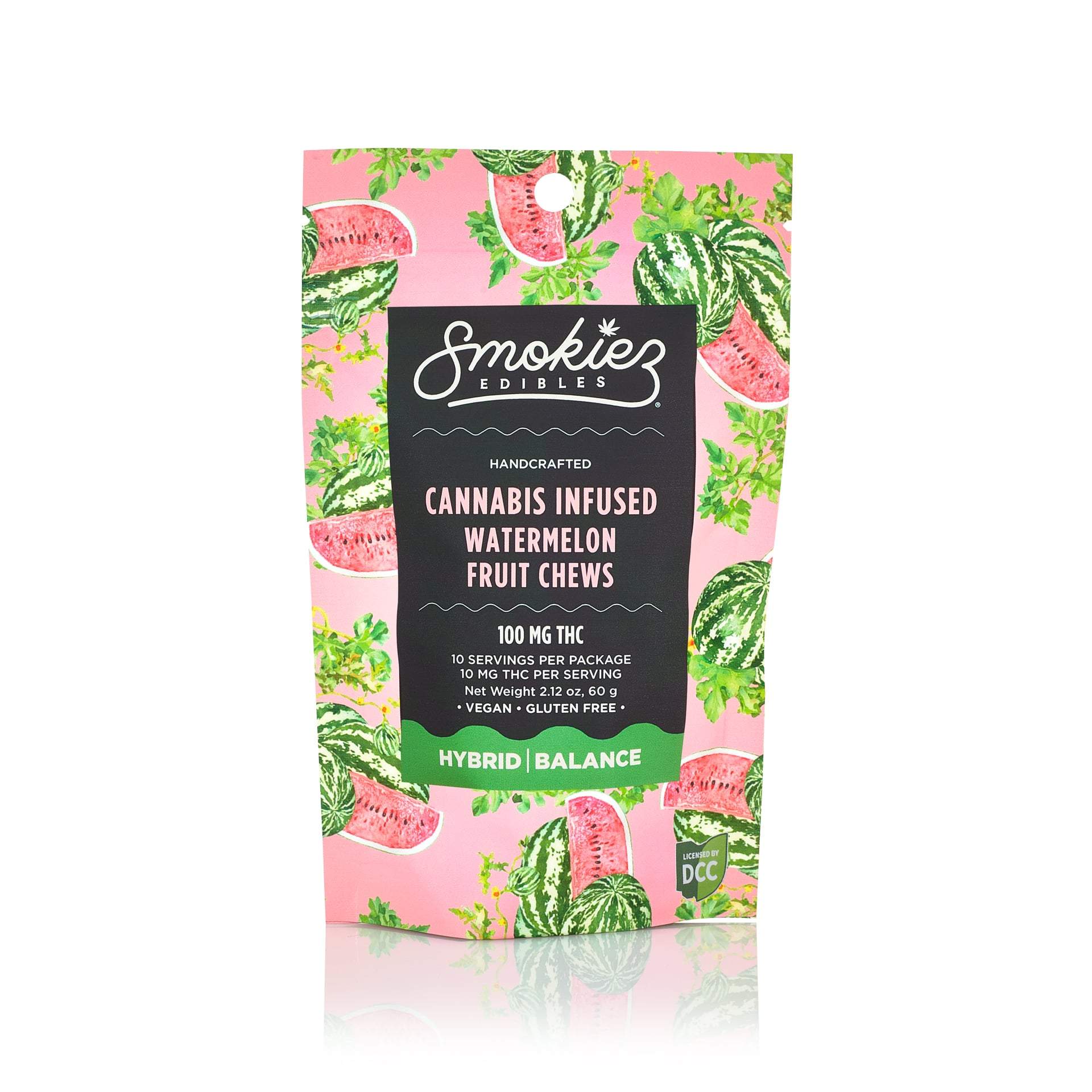 Sweet Watermelon - 100mg Candies - Hybrid - 10pk
