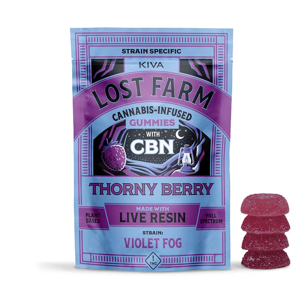 thorny berry x violet fog + CBN