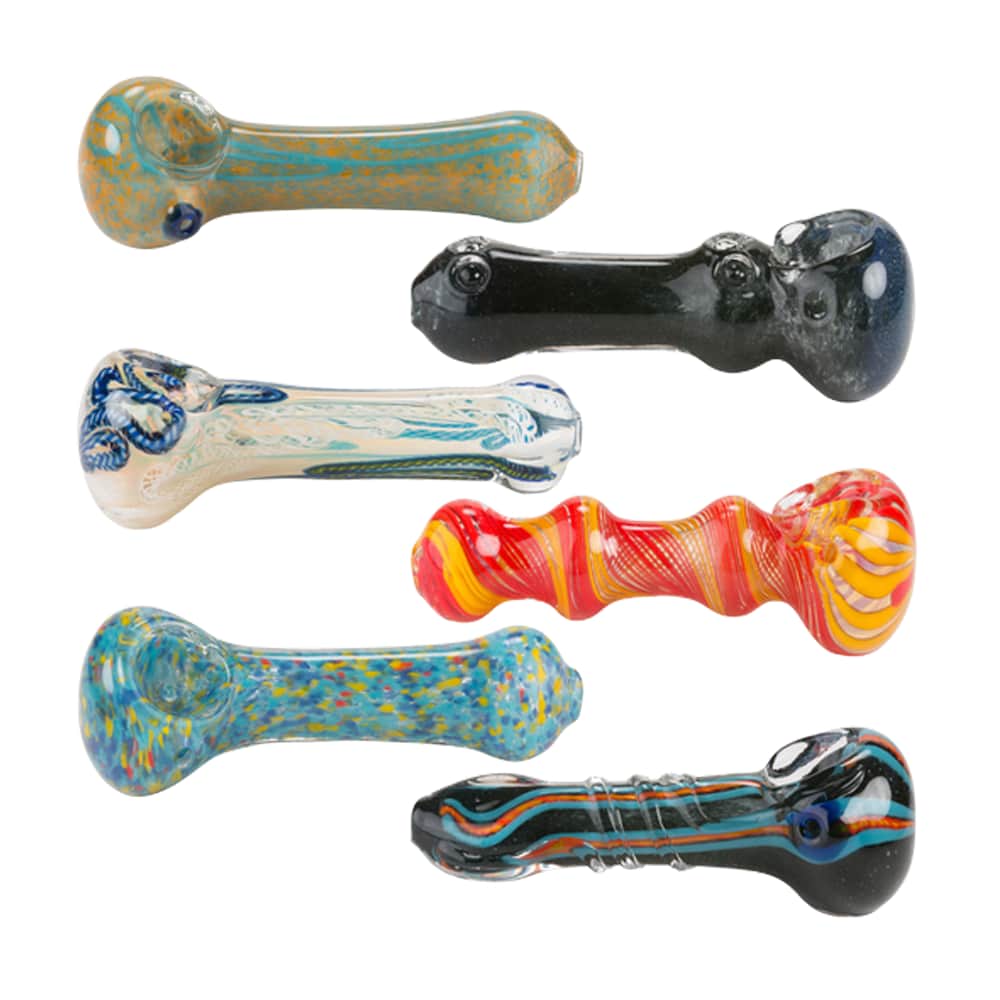 4.5" glass hand pipe