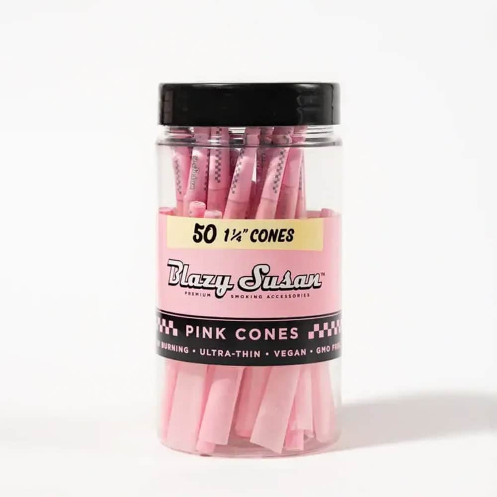 Pink Prerolled Cones 1 1/4 - Cones - 50pk
