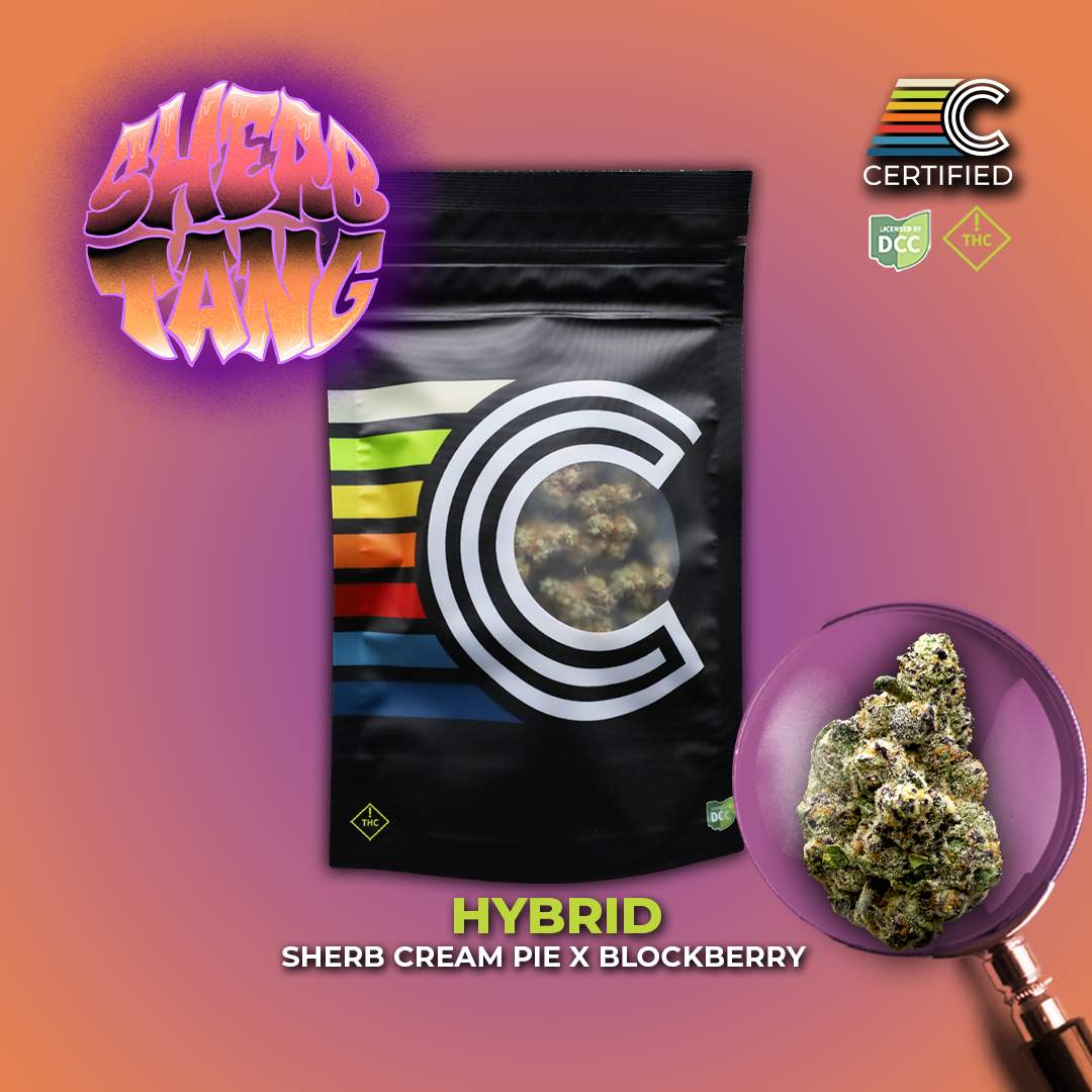 Sherbtang #1 - 14.15g Whole Buds - Hybrid