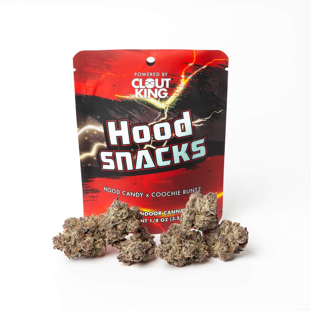 Hood Snacks - 3.5g Whole Buds - Indica