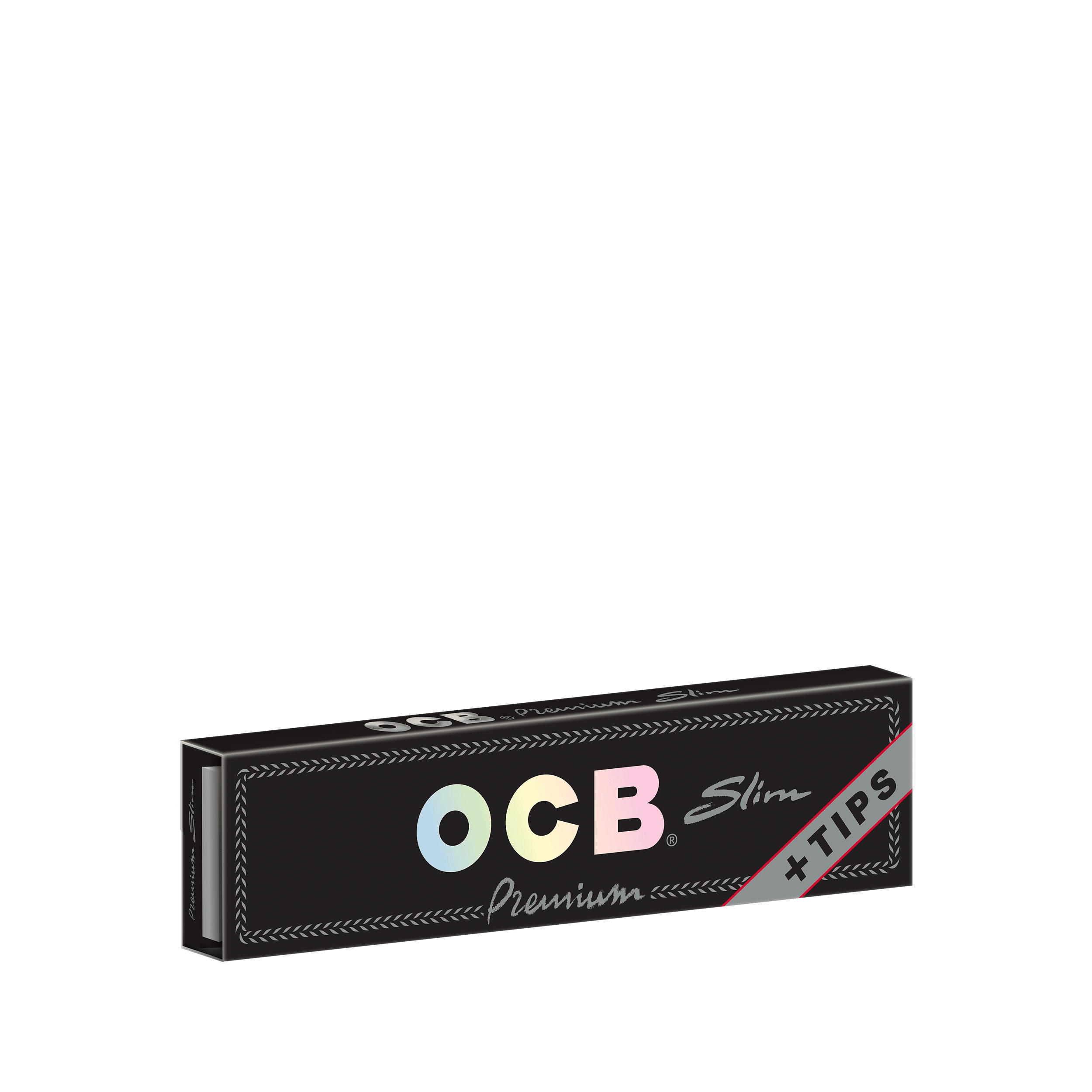 premium slim papers w/ tips