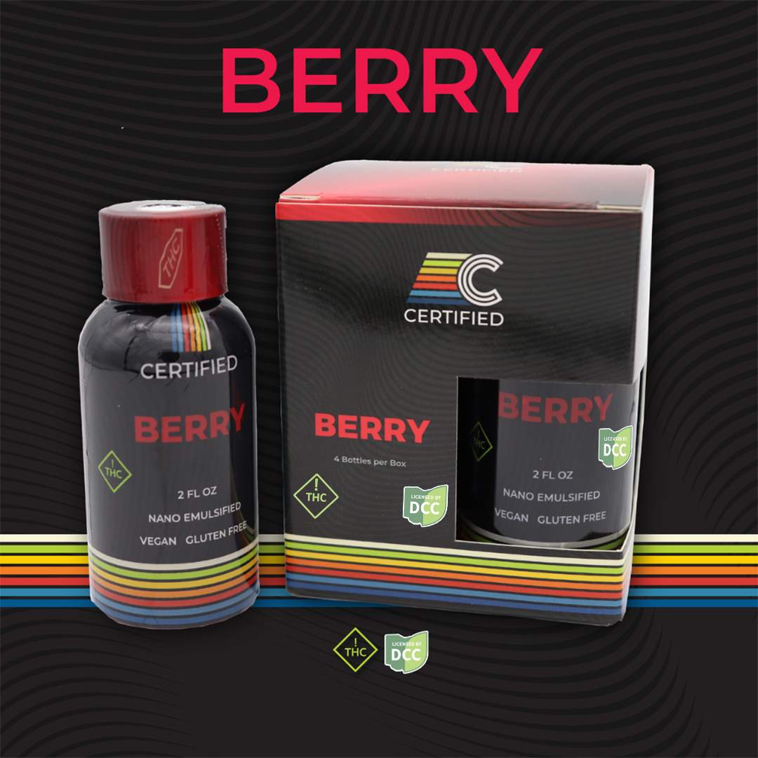 Berry Drink - 100mg Drinks - 4pk