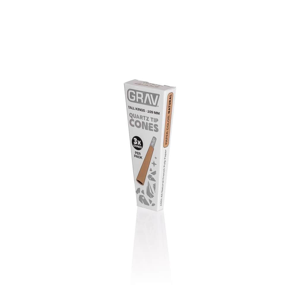 Quartz Tip Natural Prerolled Cones