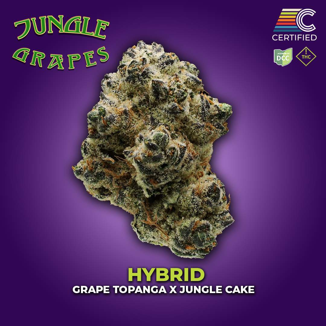 Jungle Grapes - 2.83g Whole Buds - Hybrid