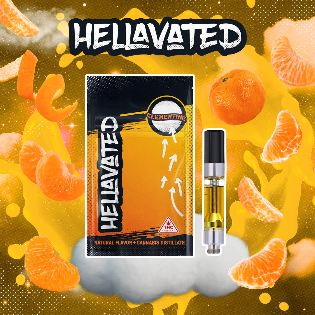 Clementine - 1g Distillate Cart - Hybrid