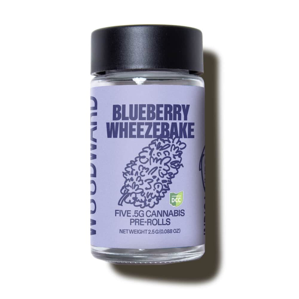 Blueberry Wheezebake - 2.5g Packs - Hybrid - 5pk