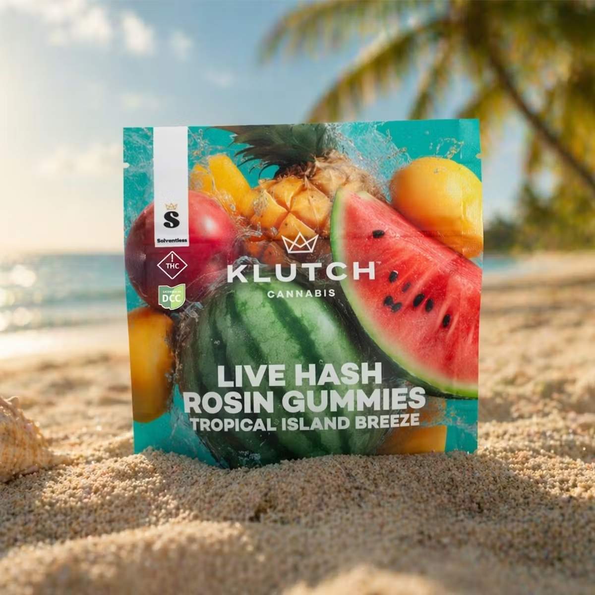 Tropical Island Breeze - 100mg Candies - Hybrid - 10pk