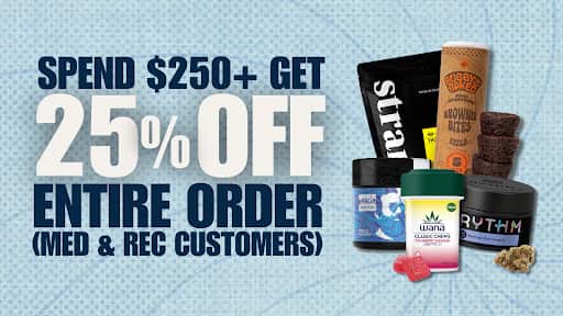 SPEND $250 GET 25% OFF