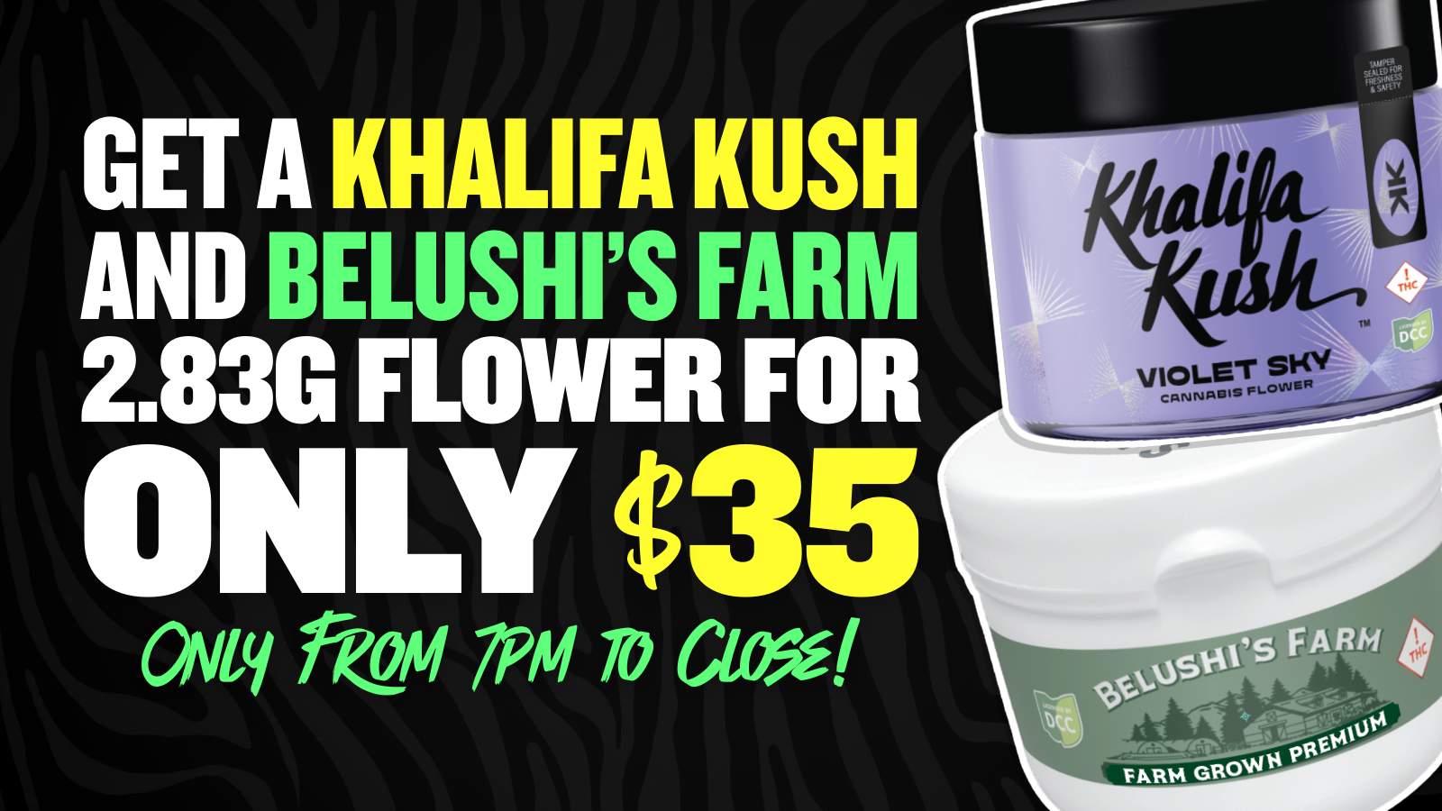 BUY 1 EACH KK & BELUSHI 2.83 FOR $35