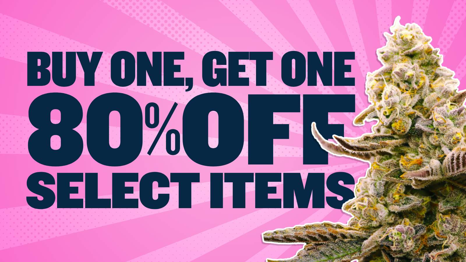BUY 1 GET 1 80% OFF SELECT ITEMS