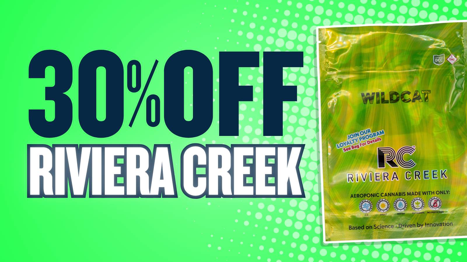 30% OFF RIVIERA CREEK 