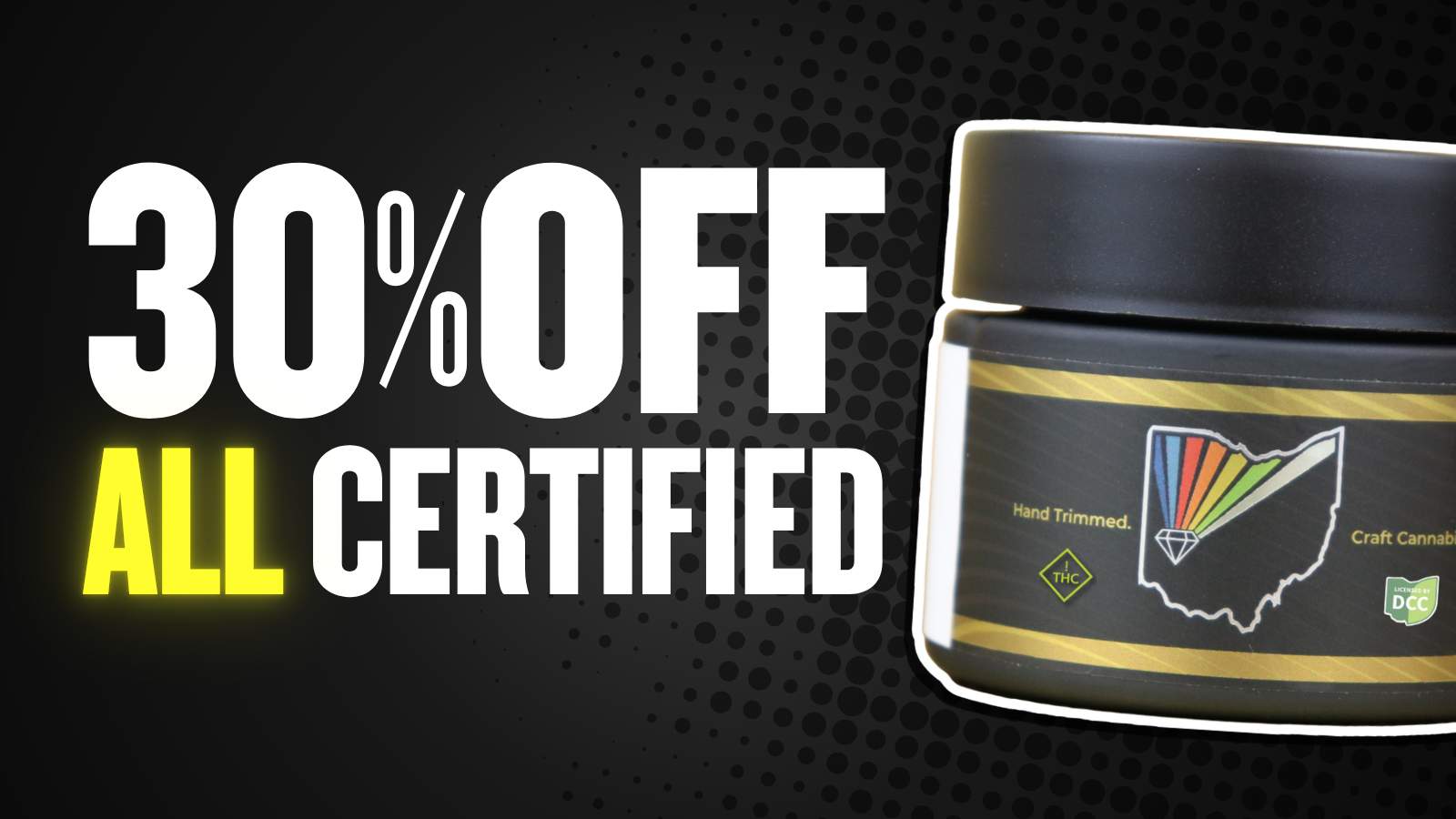 30% OFF CERTIFIED CULTIVATORS