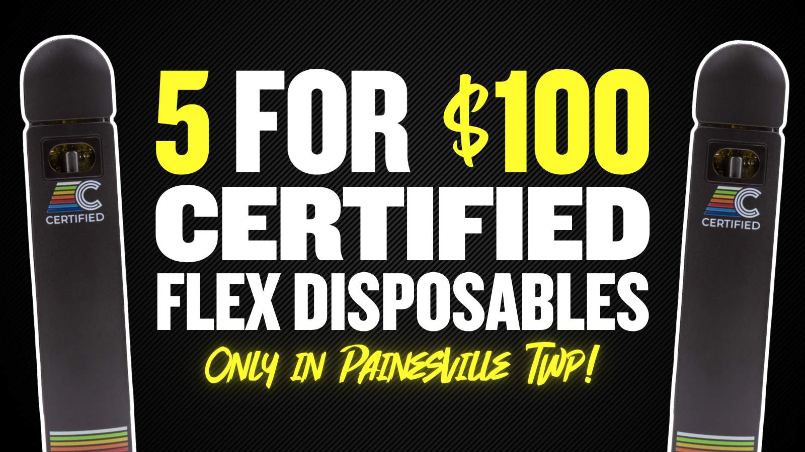 BUY 5 CERTIFIED FLEX DVPS FOR $100