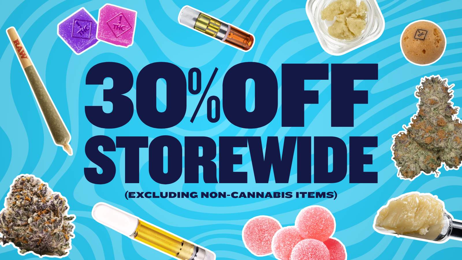 30% OFF STOREWIDE ALL MONTH LONG!