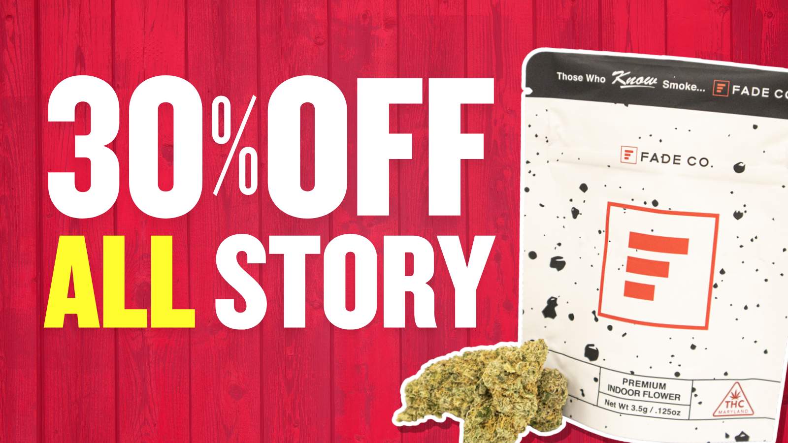 30% OFF ALL STORY BRANDS