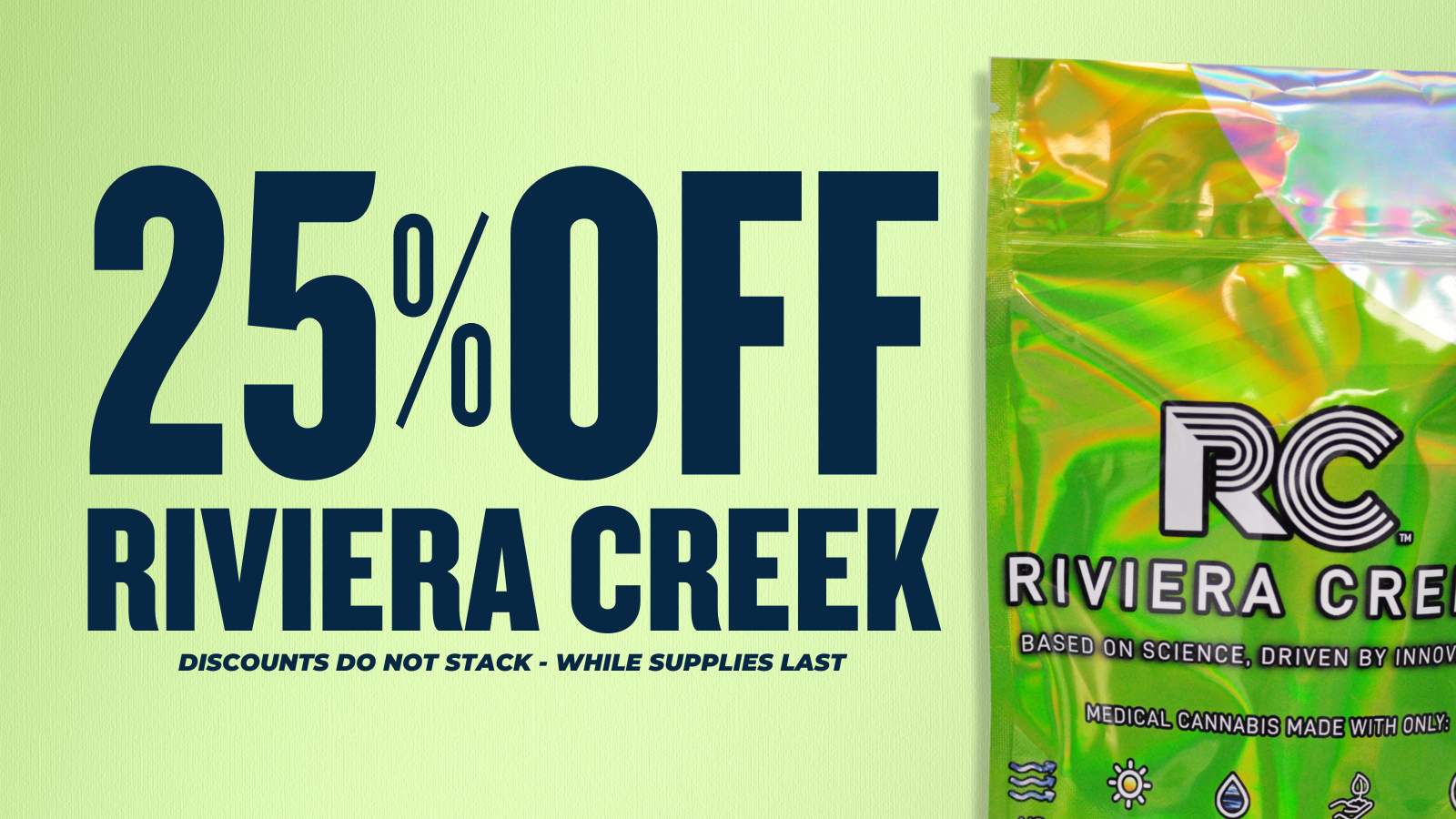 25% OFF RIVIERA CREEK 