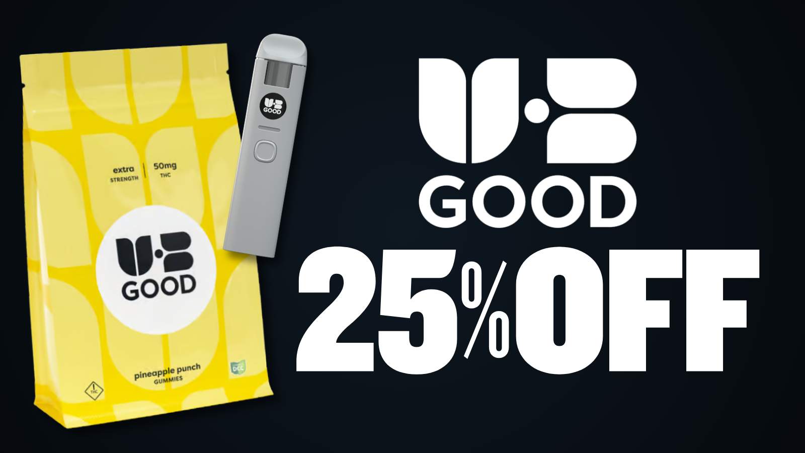 25% OFF UB GOOD