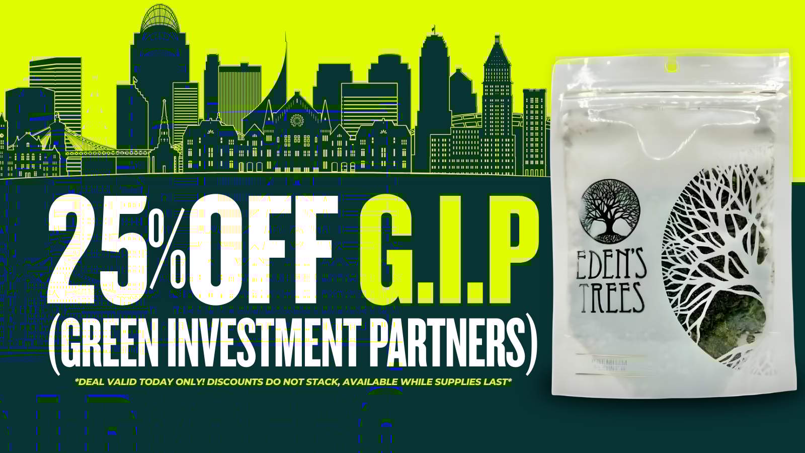 25% OFF GREEN INVESTMENT PARTNERS