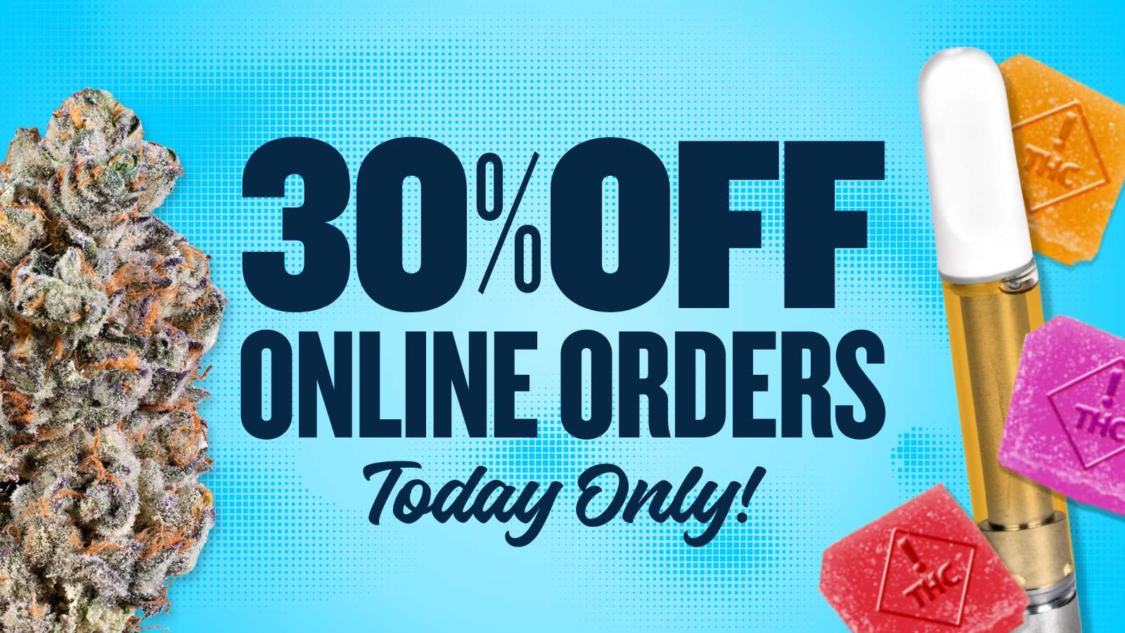 30% OFF ALL MED ONLINE ORDERS