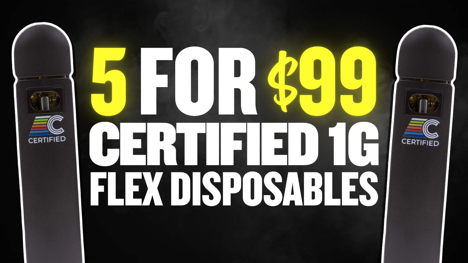 BUY 5 CERTIFIED FLEX DVPS FOR $99